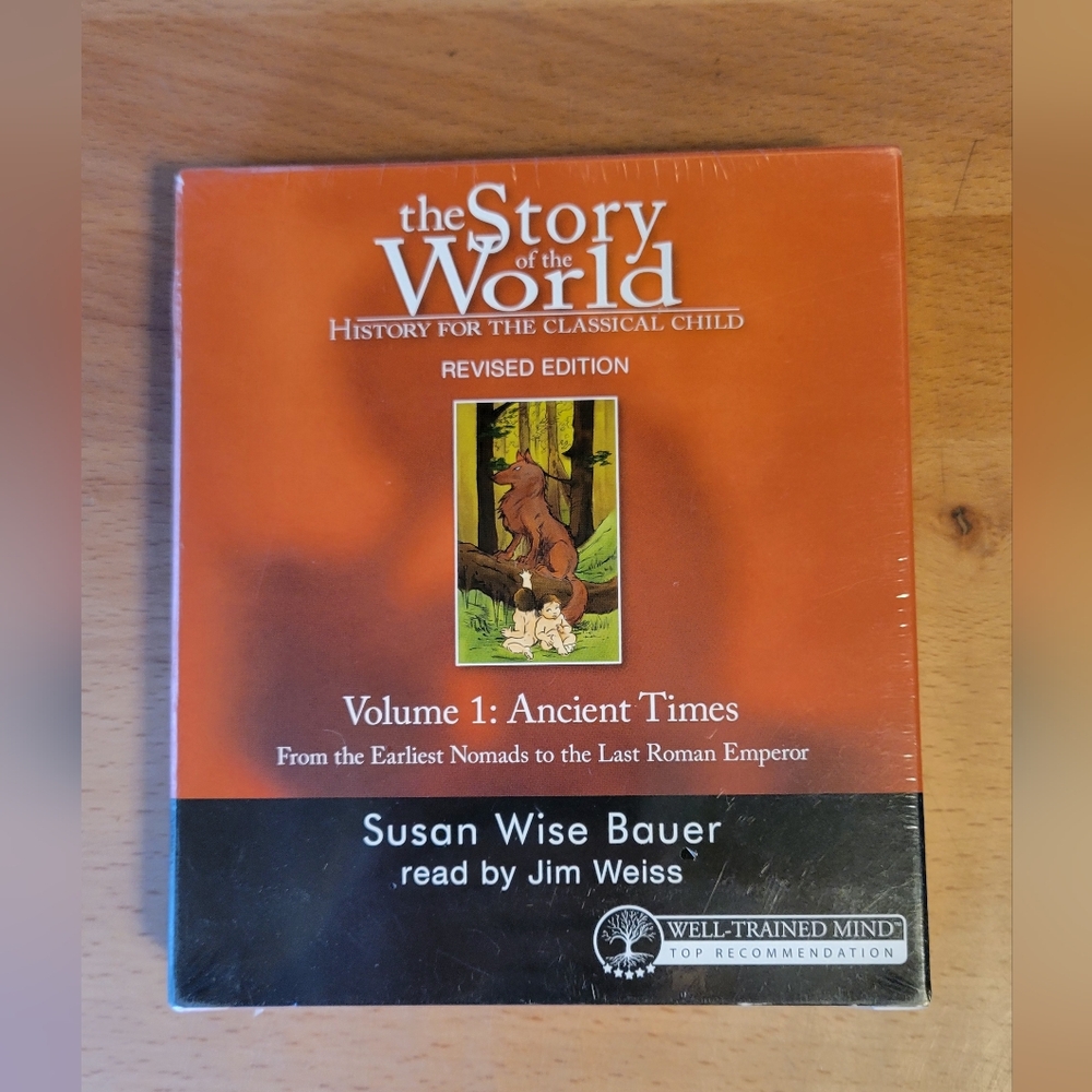 NWT Audiobook The Story of the World Volume 1 Ancient Times Well-Trained Mind